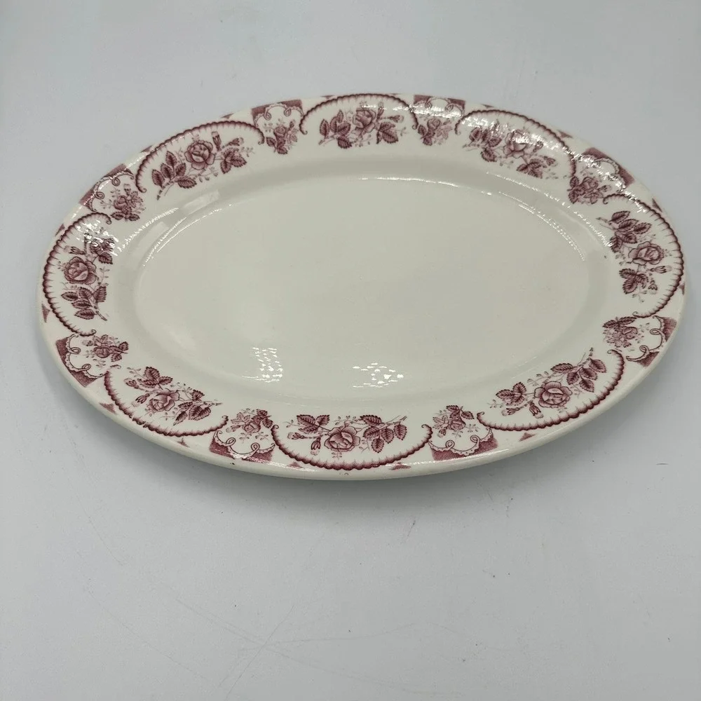 Vintage McNicol‎ China Oval Serving Platter 13
